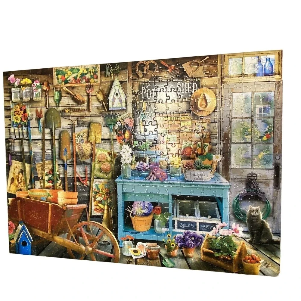Eurographics Jason Taylor‎ The Potting Shed Jigsaw Puzzle 500 Pieces